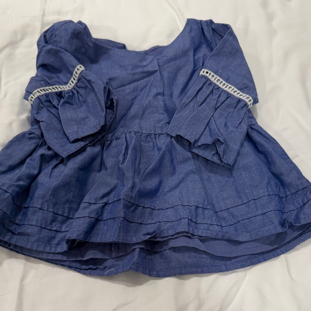Janie and Jack Blue Kids Top